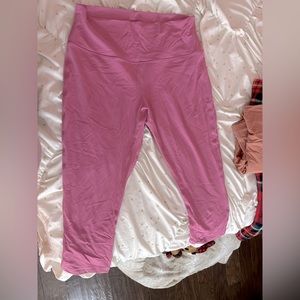 LULULEMON DARK PRISIM PINK 23” LEGGINGS